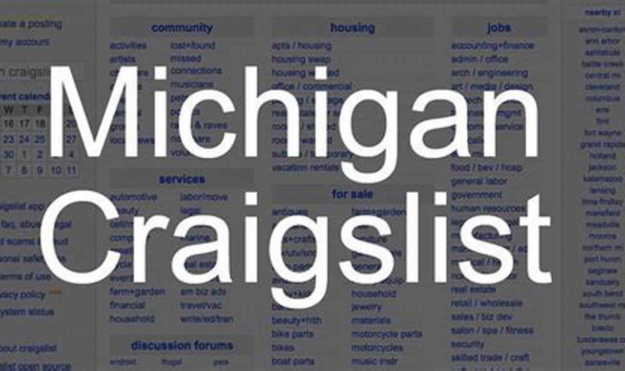 Unlock Northern Michigan's Treasures on Craigslist: Uncover Hidden Gems and Local Insights