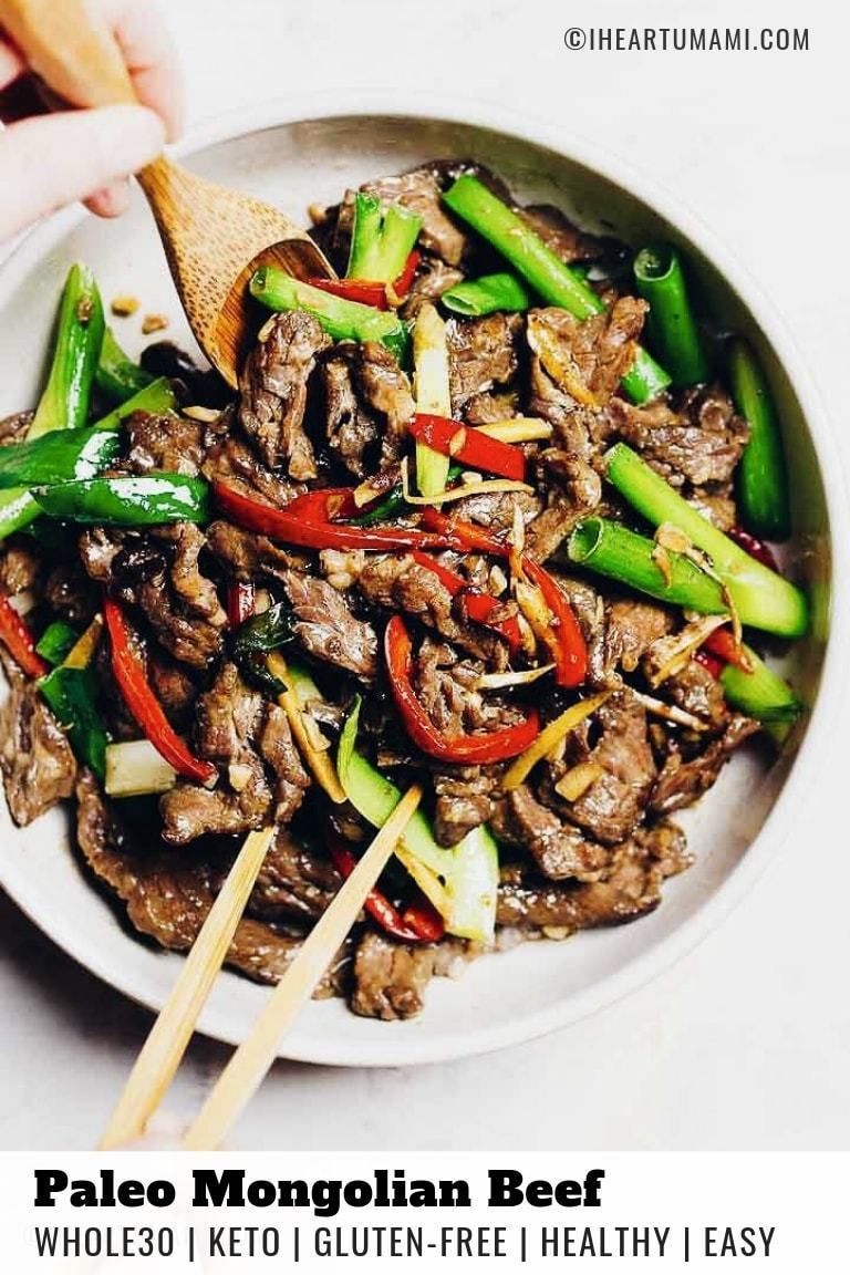 Paleo Mongolian Beef (Whole30, Keto, GlutenFree) Recipe (With images