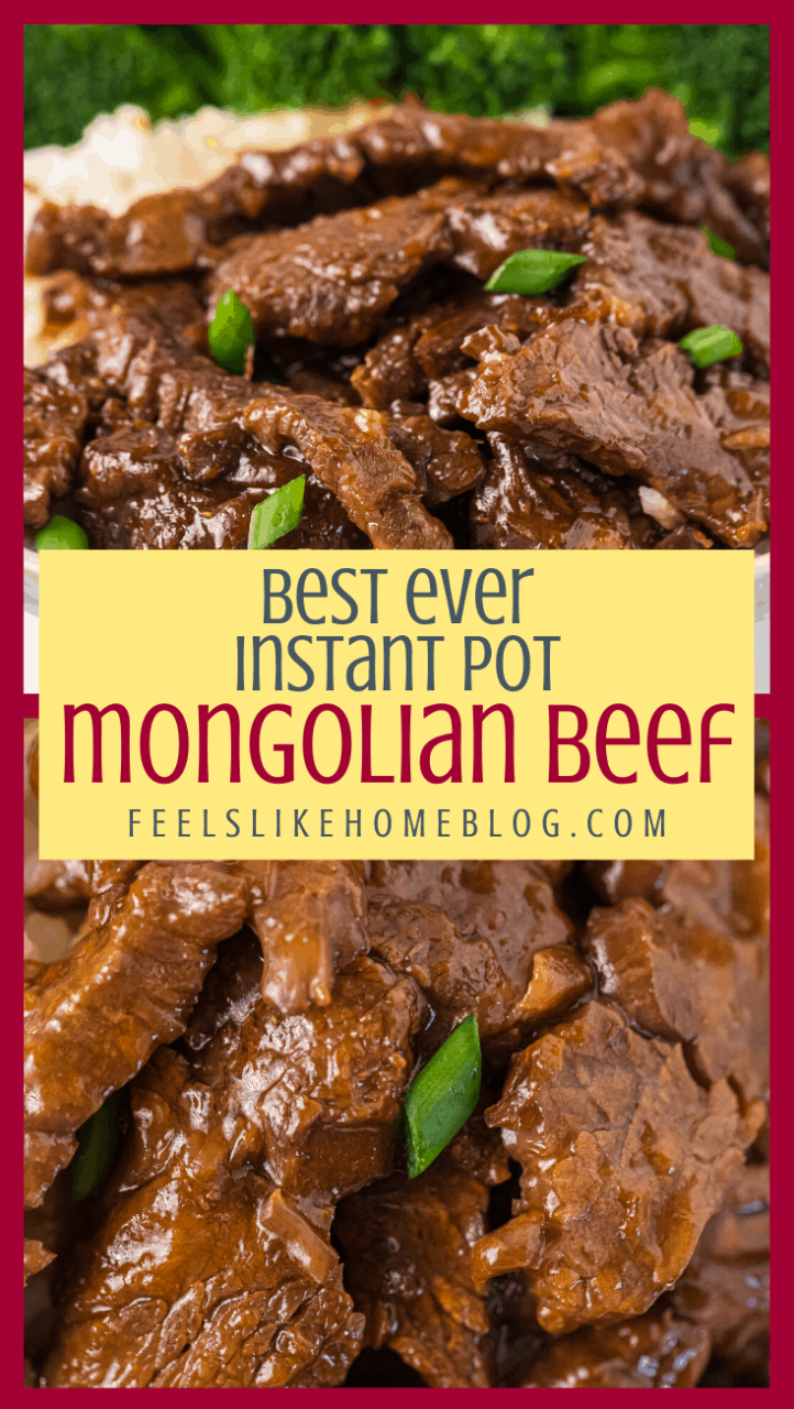 Copycat PF Chang's Mongolian Beef in the Instant Pot This is the best