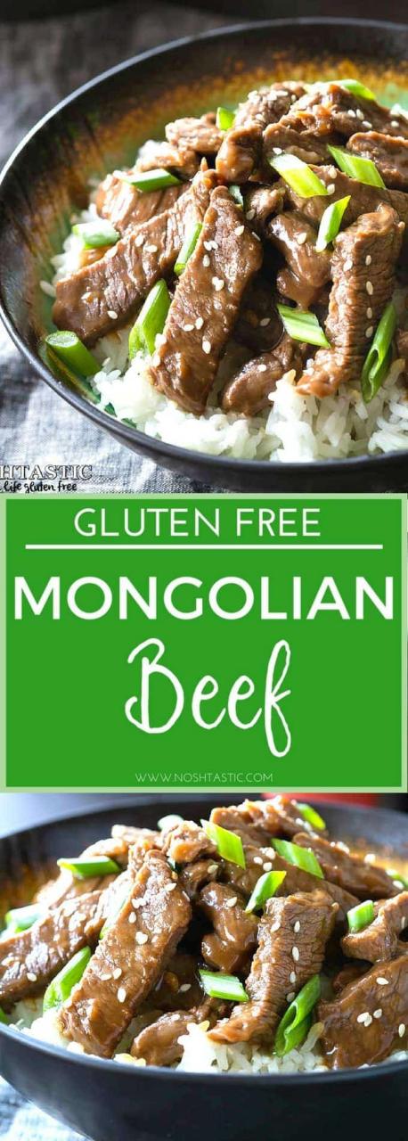 Gluten Free Mongolian Beef Recipe PF Chang's Copycat!
