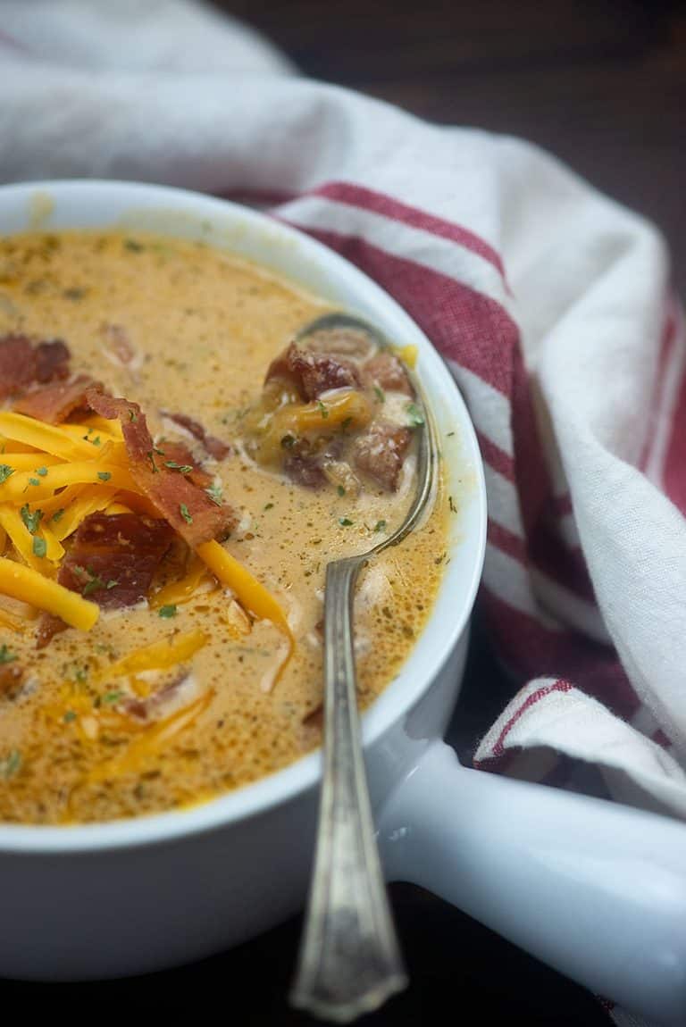 Bacon Cheeseburger Soup Recipe That Low Carb Life