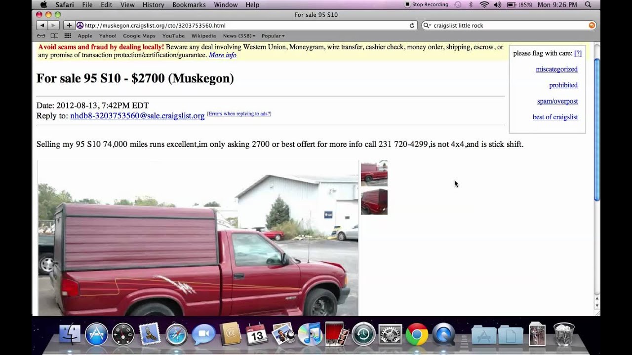 Craigslist Muskegon Michigan Used Trucks and Cars Online For Sale by