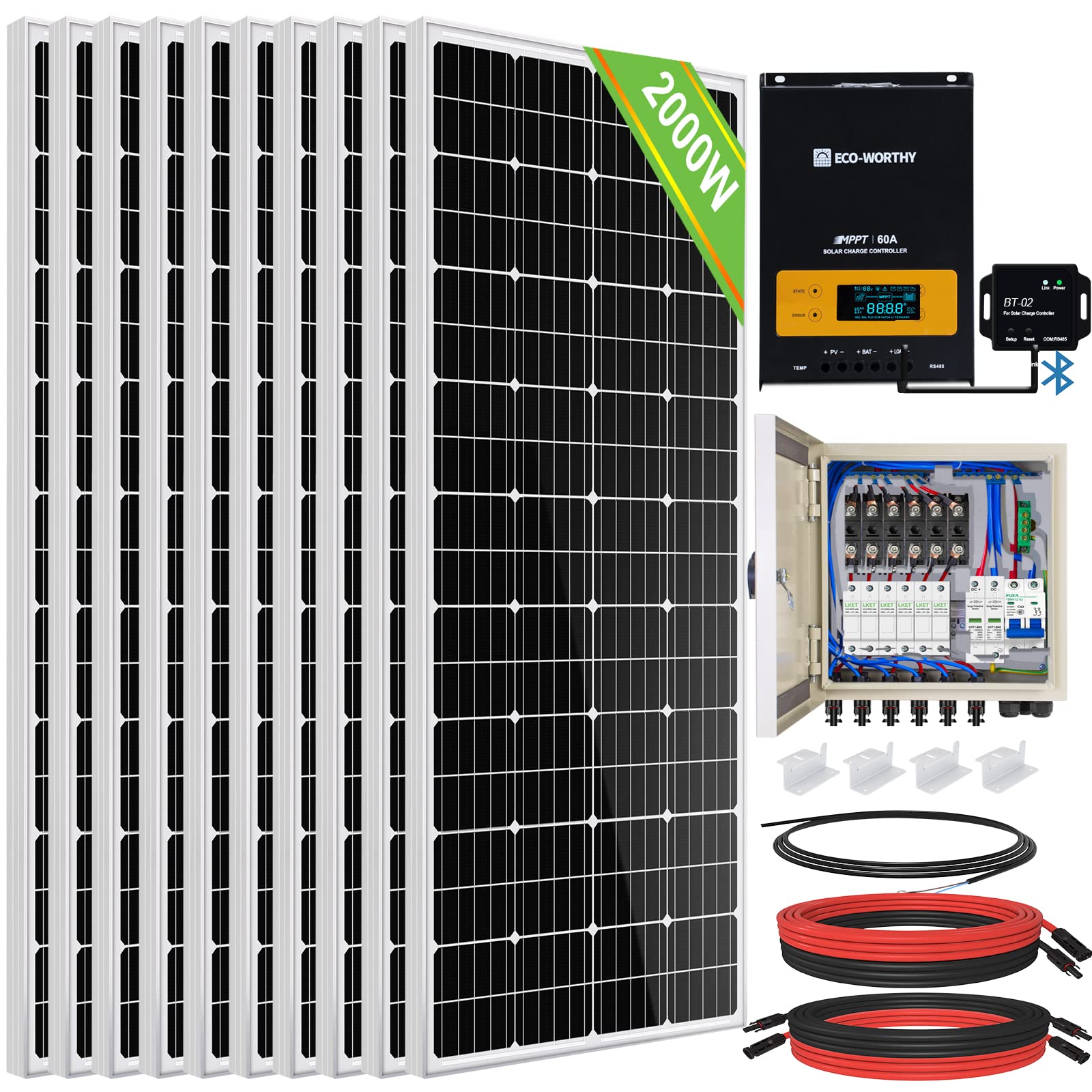 Hybrid 3kw kits 1kw batteries 10kw za